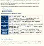 Electric Power Pollution Calculator