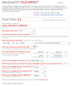 Inconvenient Truth Carbon Calculator