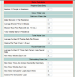 Water Conservation Calculator