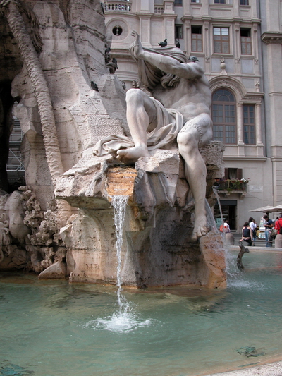 Fountain of the Four Rivers by Gian Lorenzo Bernini