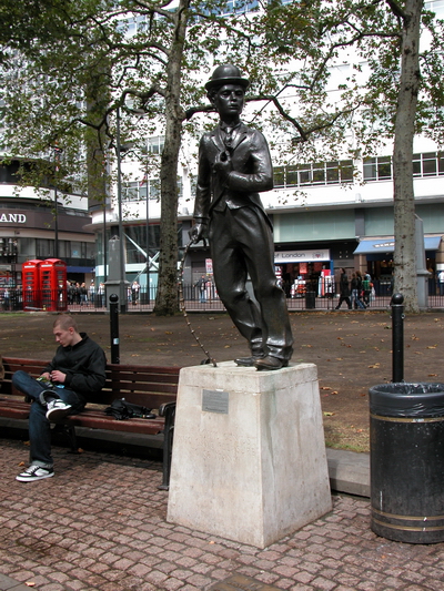 Charlie Chaplin Statue Leicester Square