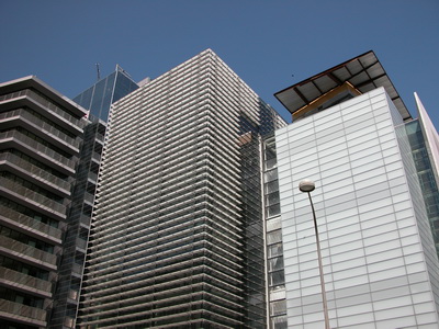 Newseum corner detail